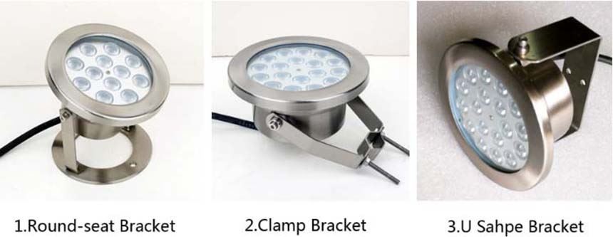 underwater ip68 led pool light fountain light underwater pool light submersible led factory CHINA